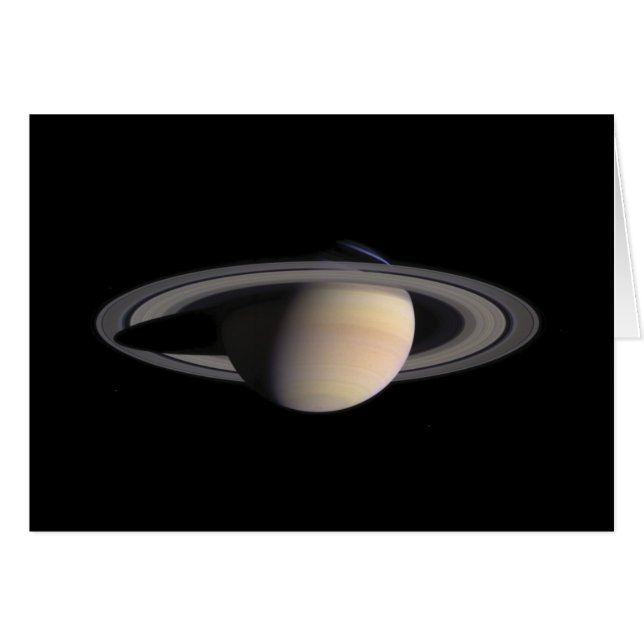 Image merveilleuse de Saturn de la NASA (Devant horizontal)