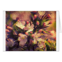 Image Painterly de fleur de Crabapple