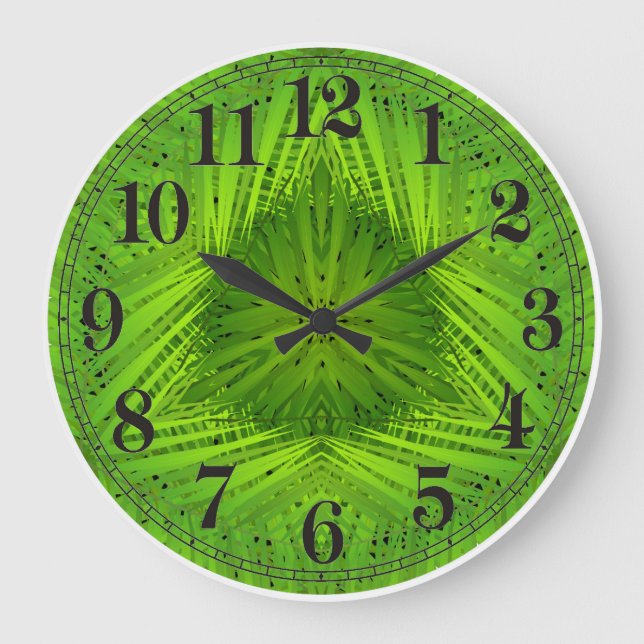 Image Palm pour horloge murale acrylique (Recto)