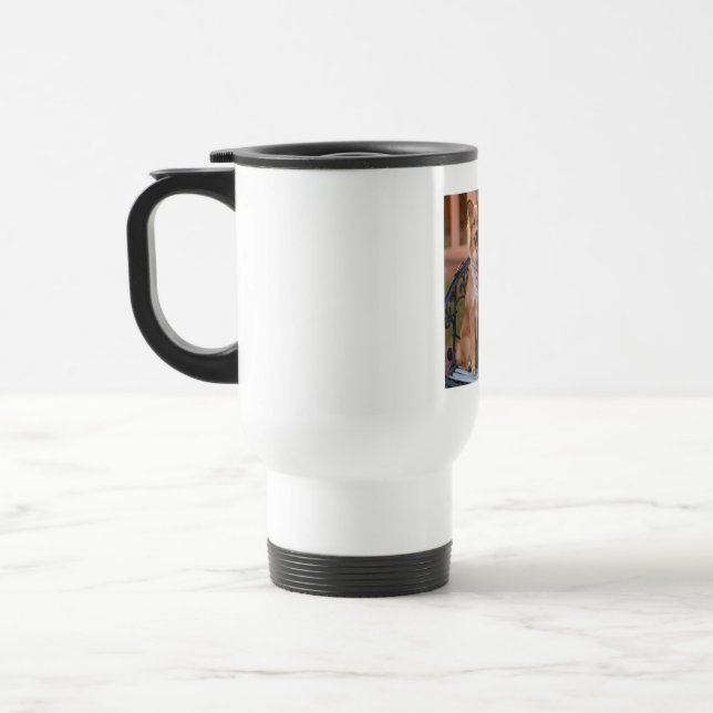 Image personnalisée sur les mugs des voyageurs (Gauche)
