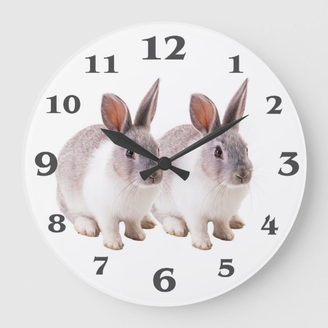 Image pour animaux de compagnie pour horloge ronde (Recto)