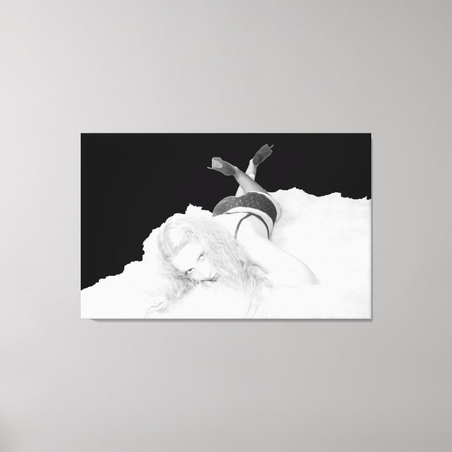 Image Skye Delamey sur toile (Recto)