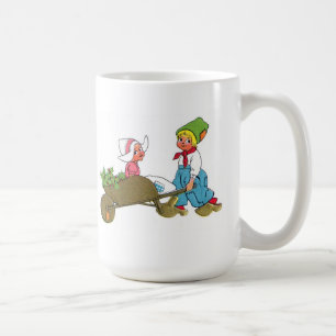 Image vintage avec deux enfants hollandais Mug