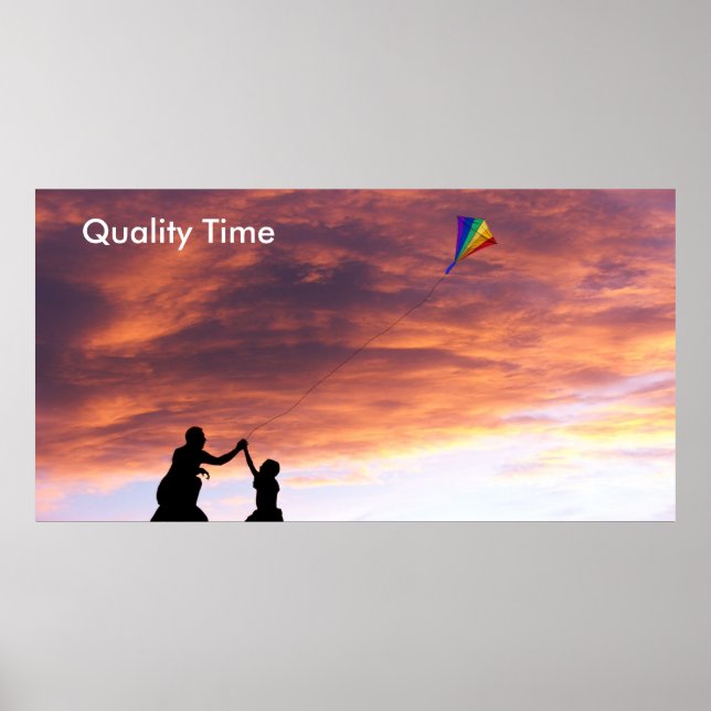 Image volante de cerf-volant pour affiche (Devant)