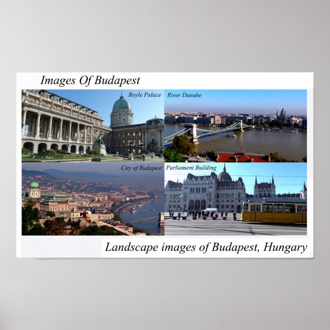 Images de Budapest pour poster (Devant)