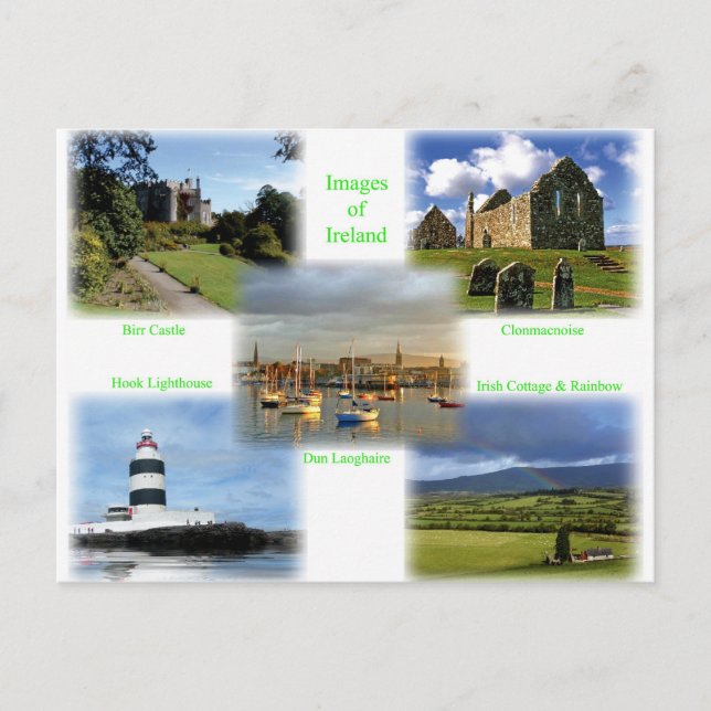Images de carte postale Irlande (Devant)