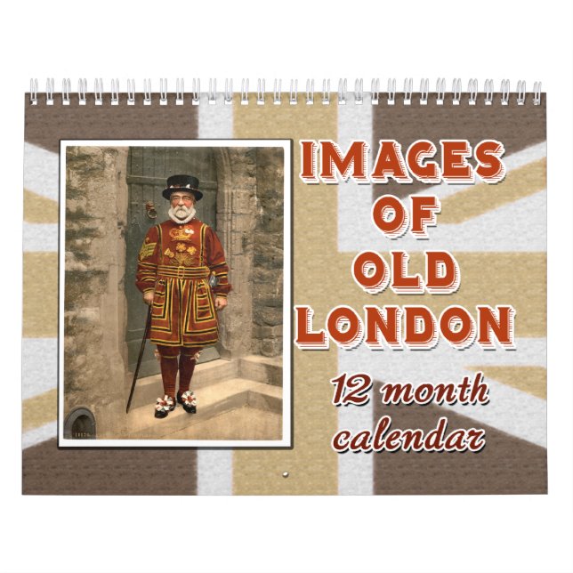 Images de vieille Londres calendrier de 12 mois (Protection)