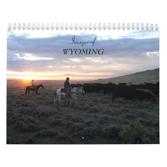 Images du calendrier du Wyoming (Protection)