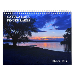 IMAGES DU LAC CAYUGA, FINGER LAKES calendrier
