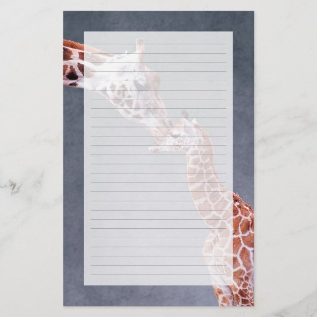 Images Getty | Mère et bébé Giraffe (Devant)