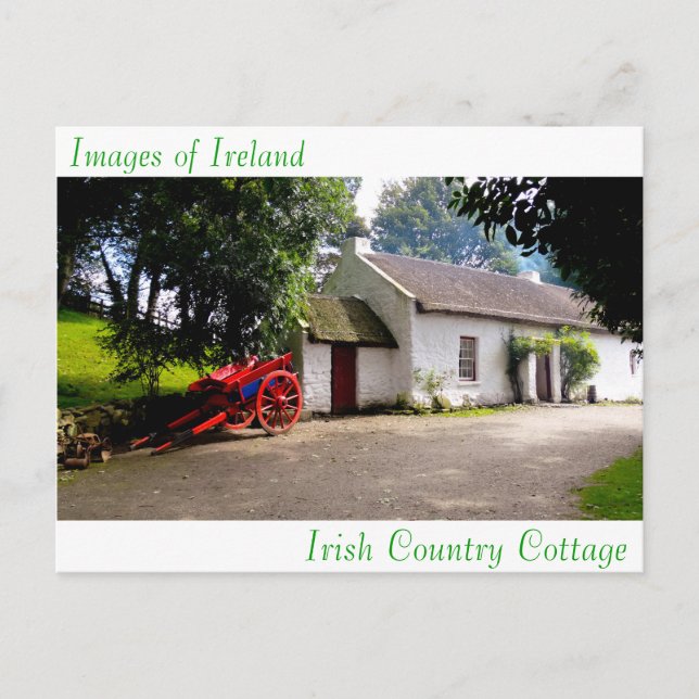 Images irlandaises pour carte postale (Devant)