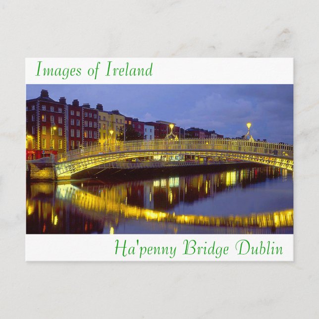 Images irlandaises pour carte postale (Devant)