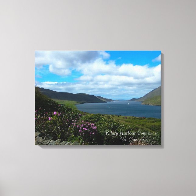 Images irlandaises pour toile enveloppée (Recto)