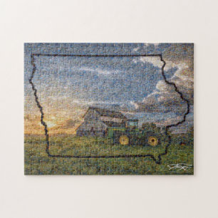 Images of Iowa Mosaic - Puzzle