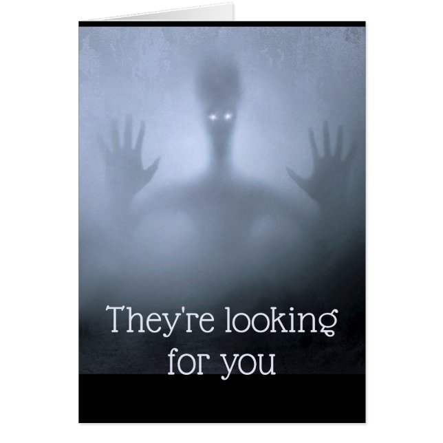 Imaginaire Alien Fog Anniversaire Effrayant Vous c (Devant)