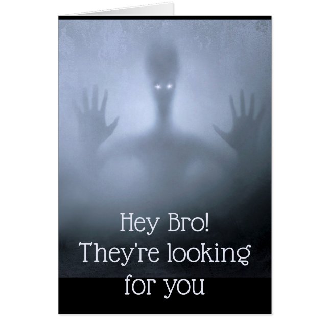 Imaginaire Alien Fog Brother Anniversaire Vous che (Devant)