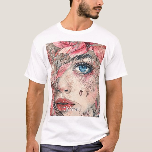 Imaginaire Anime Manga Japon Kirei 綺 麗 Tshirt pers (Devant)