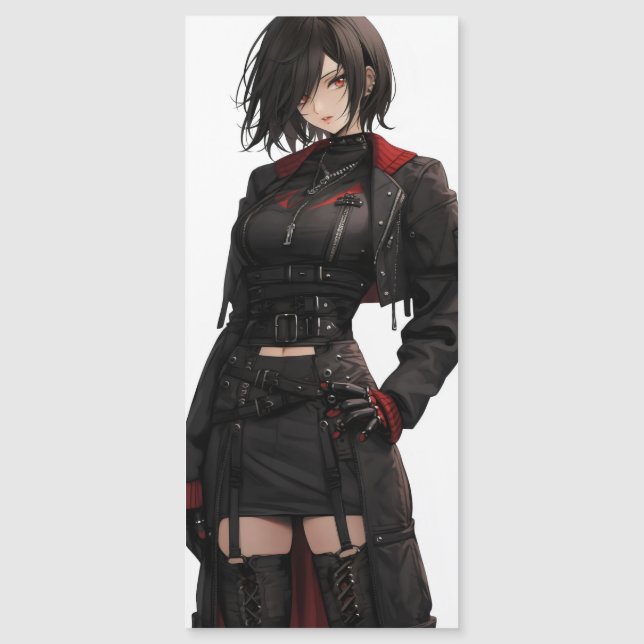 Imaginaire Anime mystérieuse fille (Devant)