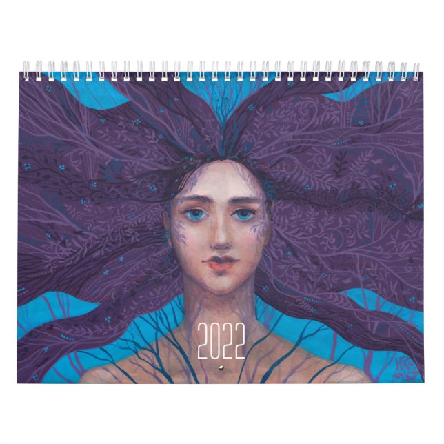 Imaginaire Art par Julia Khoroshikh Calendrier (Protection)