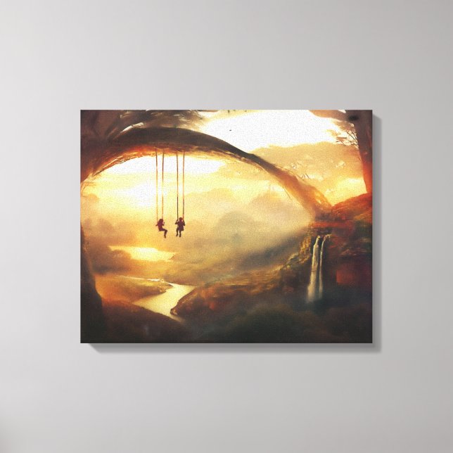 Imaginaire Art Premium Toile enveloppée (Gloss) (Recto)