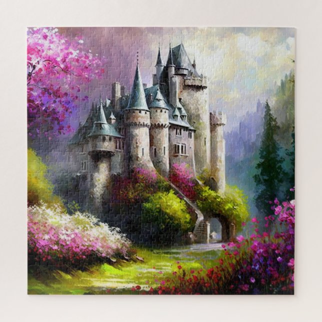 Imaginaire Castle Jigsaw Puzzle (Vertical)