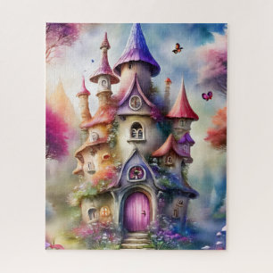 Imaginaire Champignon Maison Jigsaw Puzzle
