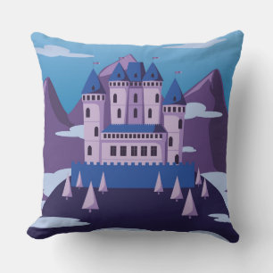 imaginaire château coussin