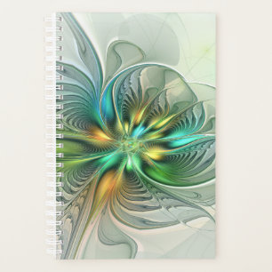 Imaginaire coloré Moderne Fleur Abstraite Fractale