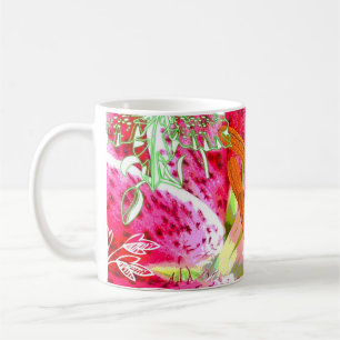 Imaginaire d'astronome de lis, tasse