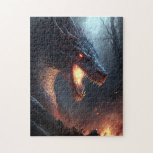 Imaginaire de feu Dragon Art Jigsaw Puzzle