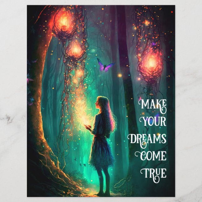 Imaginaire de forêt enchantée fée magique Pixie Po (Devant)