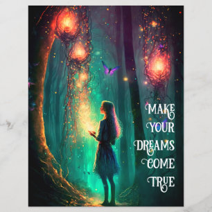 Imaginaire de forêt enchantée fée magique Pixie Po