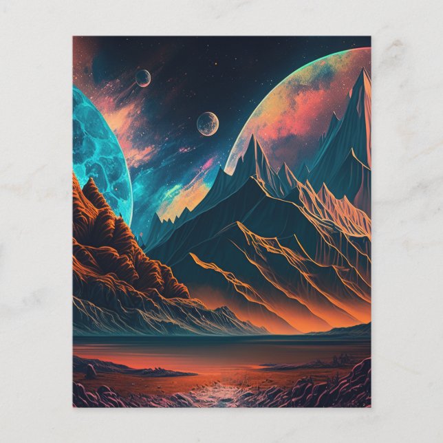 imaginaire de la planète Alien (Devant)