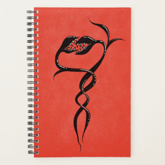 Imaginaire de serpent rouge créature goth