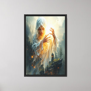 Imaginaire en toile de l'esprit de la forêt mystiq