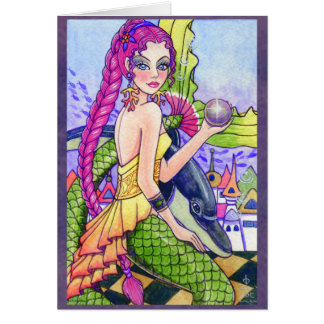 Imaginaire féerique de mer de sirène par Ann