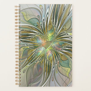 Imaginaire Floral Fleur Art Fractal Moderne Avec O