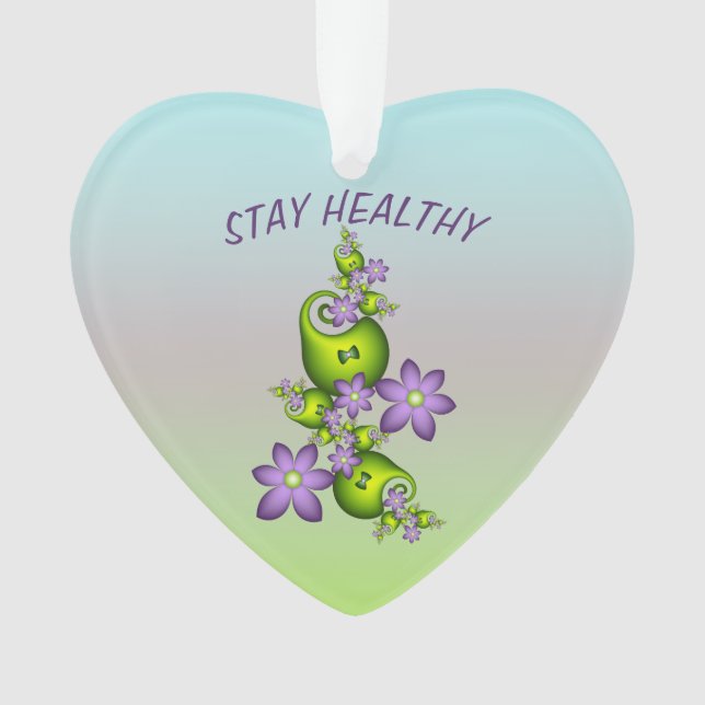 Imaginaire Floral Fleurs Lilac Formes vertes Fract (devant)