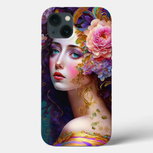 Imaginaire Glam Femme Pop Art Coque-Mate coque iph