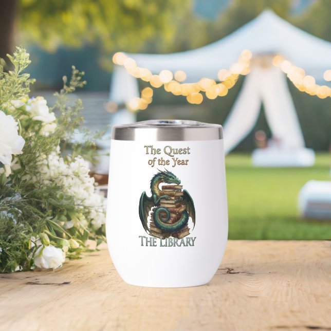 Imaginaire Lecture Dragon Bibliothécaire | La quêt (Mariage (pivoté))