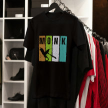 Imaginaire Monk Dungeon Jeu T-Shirt Grunge