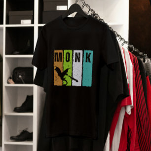 Imaginaire Monk Dungeon Jeu T-Shirt Grunge
