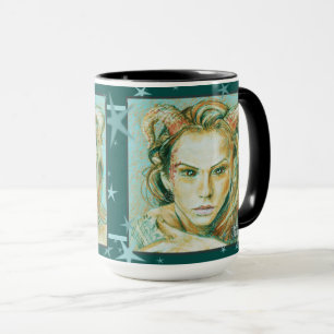 Imaginaire Pagan Tattooed Femme Portrait Mug