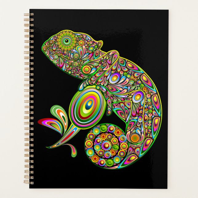 Imaginaire psychédélique de Chameleon (Devant)