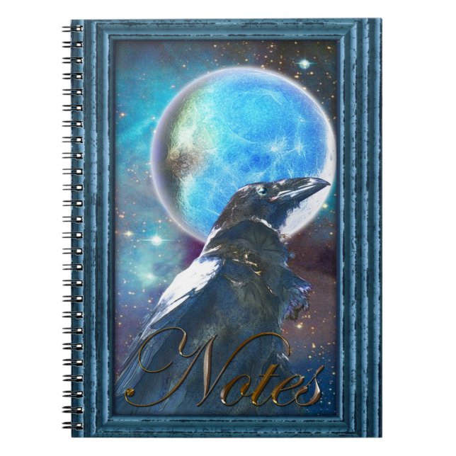 Imaginaire Raven & Moon Inspirational Art Carnet (Devant)