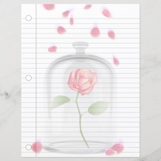 Imaginaire Rose Fairytale Carnet d'art (Devant)