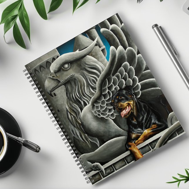 Imaginaire Rottweiler Chien Gargoyle (Créateur téléchargé)