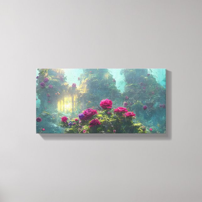 IMAGINAIRE sous l'eau - Toile enveloppée (Recto)