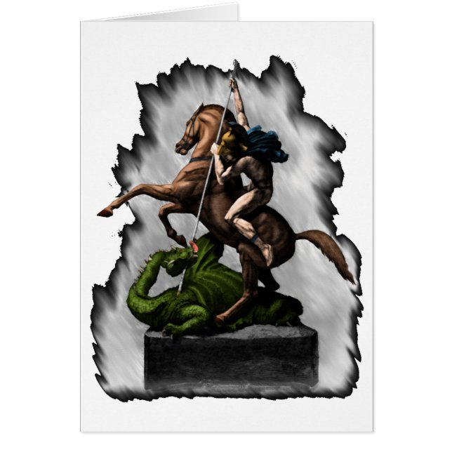 Imaginaire St. George Dragon Angleterre Mythologie (Devant)