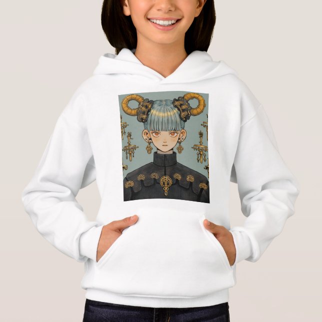 Imaginaire Steampunk Ornate Anime Girl (Devant)
